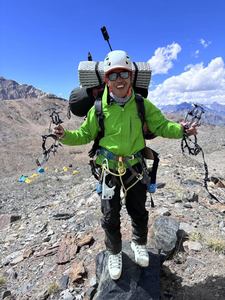 Summit and Saddle Athlete Rigzin Wangdus