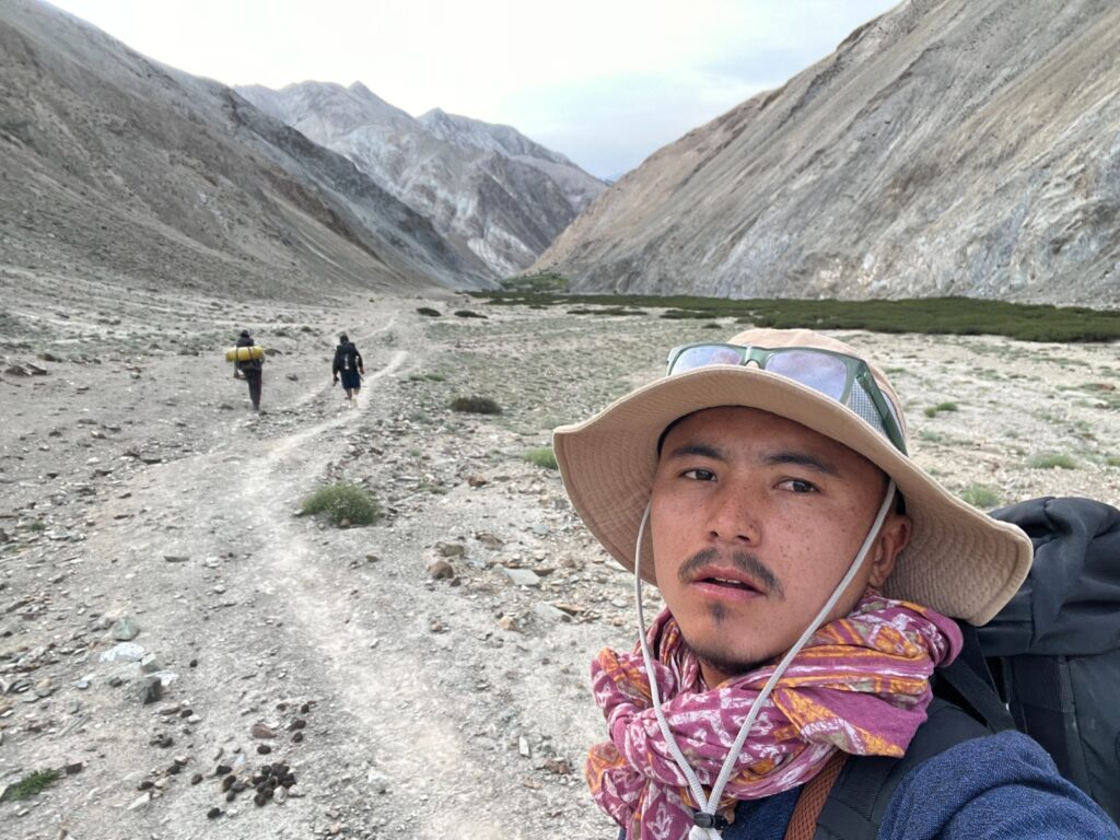 Jigmet Tsering founder, summit and saddle